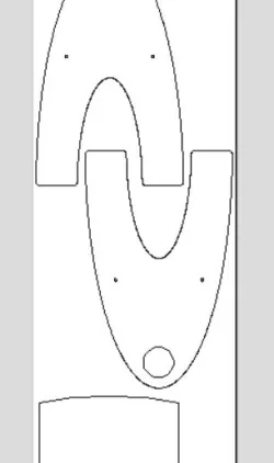 Kids chair DXF, SVG for CNC