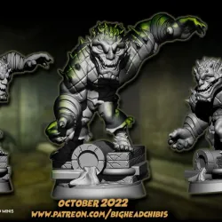 killer crock batman dc chibi