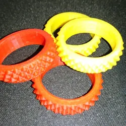 Knurled Ring EDC Fidget Widget
