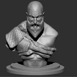 Kratos God of War 4 - 15cm Collectible Bust