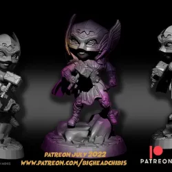 lady thor chibi marvel united