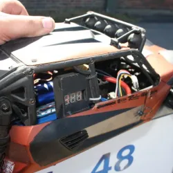 lipo Buzzer holder for Axial Exo Terra Buggy