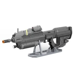 MA37 Assault Rifle - Halo - Printable 3d model - STL files - Commercial Use