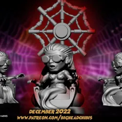 madame web spiderman chibi marvel united