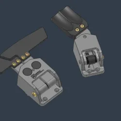 Magnetic Paddle Shifter, Selector & Clutch Unit – Hall Sensor Based