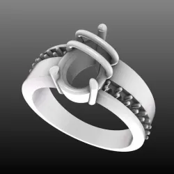 Marquise Gold Graduation Ring