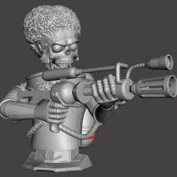 MARS ATTACK Bust!!!