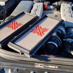 Mercedes M113K +35hp E55 AMG S55 AMG SL55 AMG air filter spacer airboxspacer