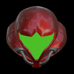Metroid Dread Samus Helmet