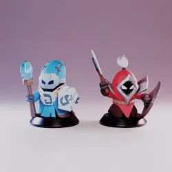 Minions from League of Legends (Red melee / Blue caster)