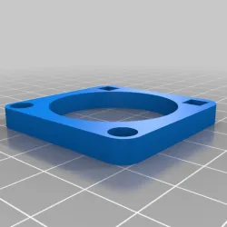 Mk8 Easy Magnetic Extruder Access Mod (5mm cube magnet)