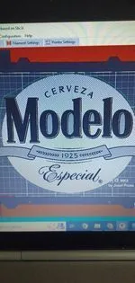 Modelo Beer Logo Sign Wall Art