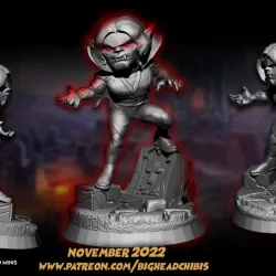 morbius marvel spidermna chibi