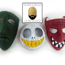 Nightmare Masks. Trick or Treat!