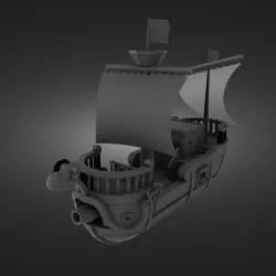 One Piece ship model