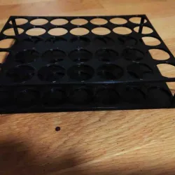 Parametric Rack for small plastic bottles