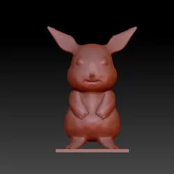 Pikachu 3D print model