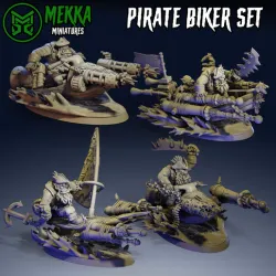 Pirate Biker Set