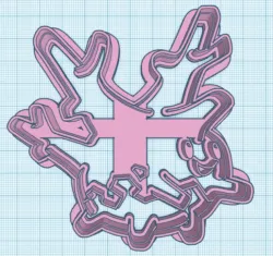 Pokemon: Corsola Cookie Cutter
