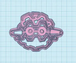 Pokemon: Forretress Cookie Cutter