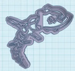 Pokemon: Steelix Cookie Cutter
