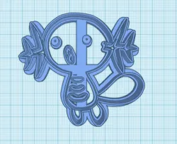 Pokemon: Wooper Cookie Cutter