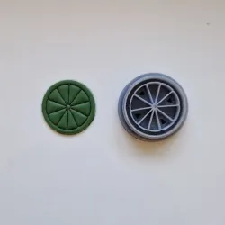 Polymer Clay Cutter - Lime/Lemon/Orange Slice