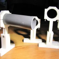 POSTCOLL-COLLIER FOR PVC PIPE: can be installed after gluing and with slope adjustment
