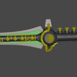 POWER RANGERS POWER RANGERS DRAGON DAGGER GREEN RANGER DAGGER
