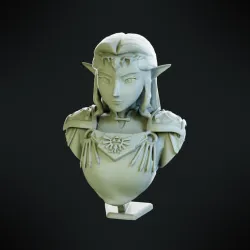 Princess Zelda - Ocarina of Time Bust