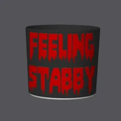 Punny Planter 05 - Feeling Stabby