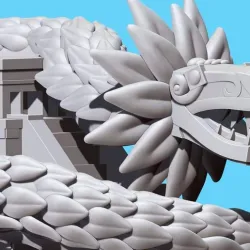 Quetzalcoatl Feathered Serpent