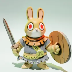 Rabbit warrior woodland alliance root