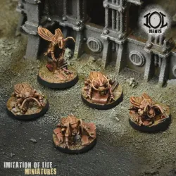 Radioactive cockroaches