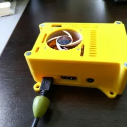 Raspberry Pi3 Pi2 and Model_B+ case with inside fan