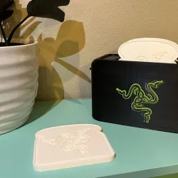 Razer Toaster: Coaster Holster and (4) Coasters