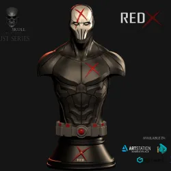 RED X BUST