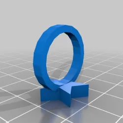 Ring with star