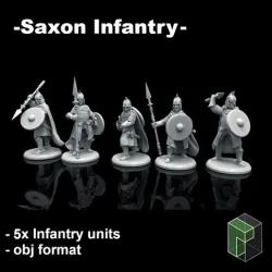 Saxon Infantry Squad (unsupported)