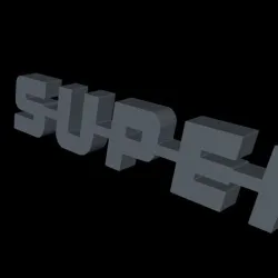 Scania "SUPER" logo 1/14