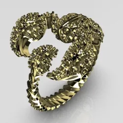 Scorpion Ring Gold