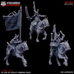 shi gun tai cavalry command group