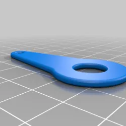 shopping kart keychain euro