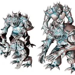 Slaad Demon Miniatures Set