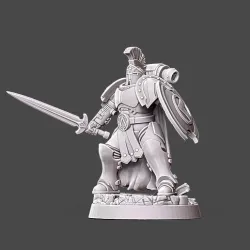 Spartan in heavy armor