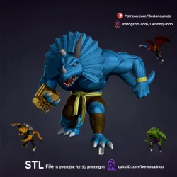Spike / Extreme dinosaurs fanart