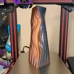Square Circle Triangle Wave Vase
