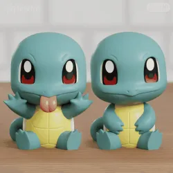 Squirtle Gleam Chibi Pokemon