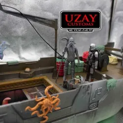 Star wars Mandalorian quarren fishing barge chest