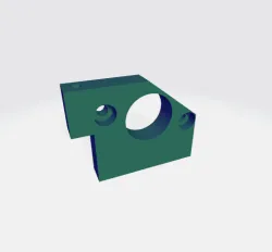 Tamiya F201 motor mount